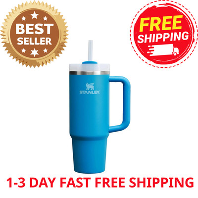 Quencher H2.0 Tumbler with Handle and Straw 30 Oz | Flowstate 3-Position Lid | C