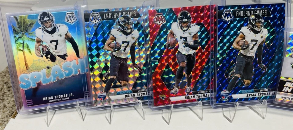 JAGUARS LOT X37 - 2025 MOSAIC - HUNTER / THOMAS / BRUNELL - #'d - Image 4 of 4