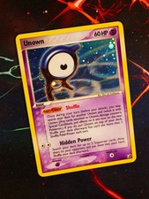 LP/MP Pokemon UNOWN [A] Card EX UNSEEN FORCES Set #A/28 Subset Holo Foil Rare#3 on eBay