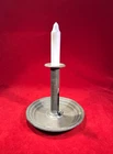 GREAT EARLY CIVIL WAR ERA HANDMADE TIN PUSH UP CANDLE HOLDER