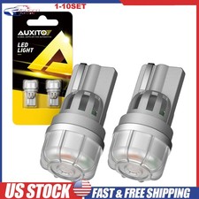 Auxito Amber 2825 Light Bulb Super Bright 168 194 T10 Led Parking 3000k 2-20x Auxito Amber 2825 Light Bulb Super Bright 168 194 T10 Led Parking 3000k 2-20x