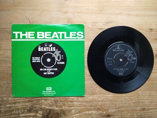 The Beatles We Can Work It Our /Day Tripper EX 7" Single Vinyl Record R5389 (AJ)