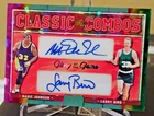 MAGIC JOHNSON / LARRY BIRD 2025 LEAF GLORY OF THE GAME "CLASSIC COMBOS" #5/8