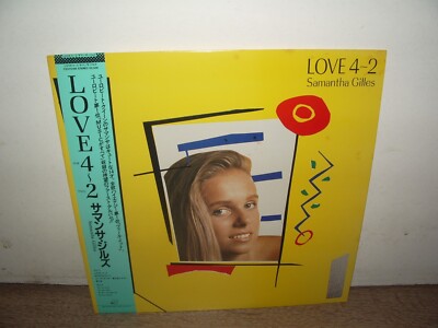 Samantha Gilles - Love 4-2 1986 JAPAN RARE LP ELECTRO SYNTH-POP EURO-DISCO