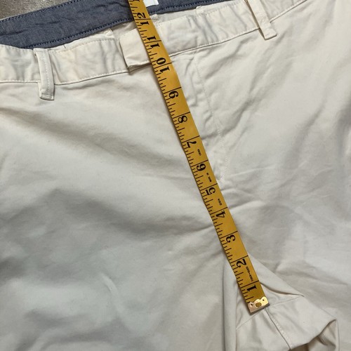 Gap Shorts Womens Plus 20 GMT Dye Stone Khaki Bermuda Cotton Blend Flat Front - Picture 3 of 11