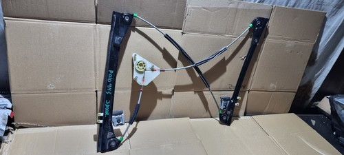 VW POLO 9N3 RIGHT DOOR WINDOW REGULATOR 3 DOOR CAR 6Q3837756A DRIVER SIDE OSF - Picture 6 of 12