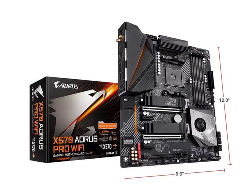 GIGABYTE X570 AORUS PRO WIFI AMD X570 Ryzen 3000 SATA 6Gb/s ATX Mainboard - Bild 7 von 7