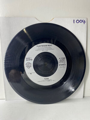 Tusk / Never Make Me Cry by Fleetwood Mac - Single 7  Vinyl