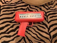 Money Gun Shooter, Make it Rain Money Toy Gun, Spary Cash Gun