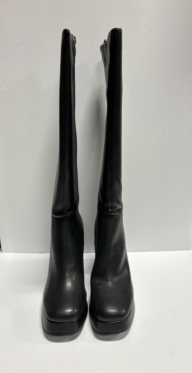 Nine West Women's Vadda 3, Black Knee High Boots, Size 8.5 M