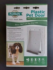 PETSAFE Plastic Pet Door Small 1-15 LBS 5-1/8"x8-1/4" Opening New