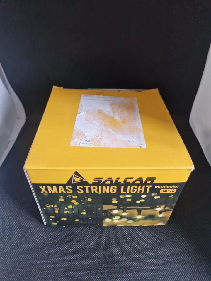 Christmas Tree Lights Indoor And Outdoor 3m X 10 Lengths Multicoloured. - Image 4 of 4