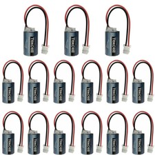 15x for Tekcell SB-AA02 3.6V Li-on Battery 1/2AA 1200mAh LS14250 PLC Battery