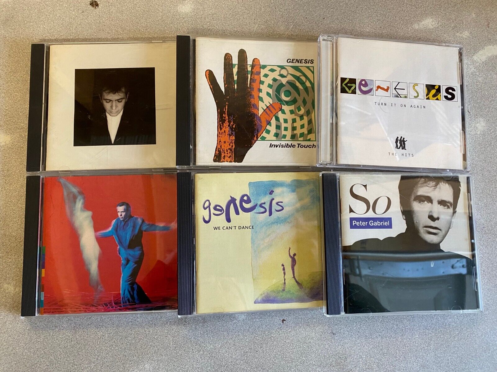Peter Gabriel Genesis CD Lot of 6! So Us Shaking Hits Dance