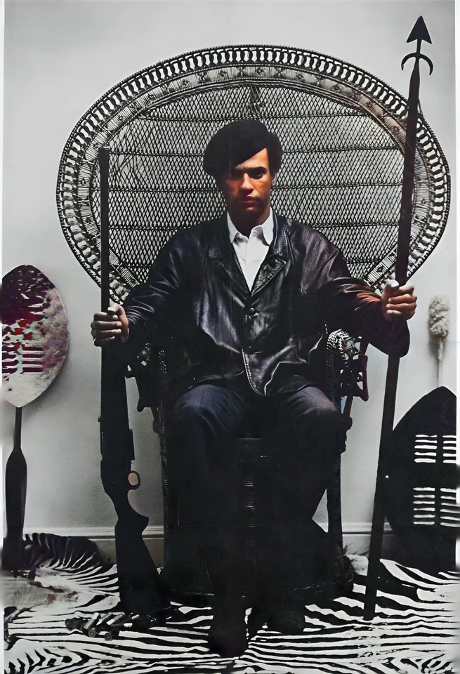 Huey Newton Colorized POSTER PICTURE PHOTO PRINT Black Panther Civil Rights
