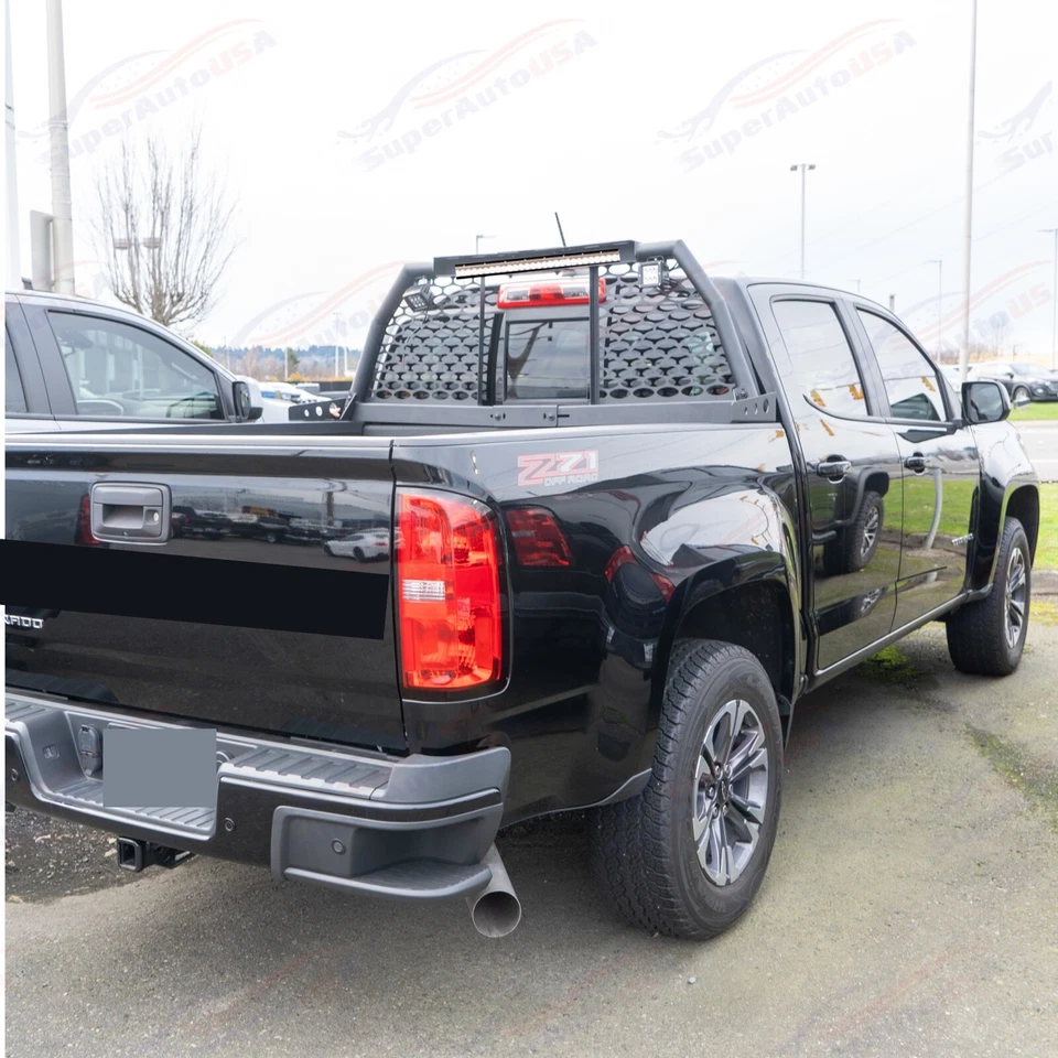 Barras antivuelco ajustable para camioneta Chevy Colorado con kit de iluminación LED para dolor de cabeza Foto 3 de 4