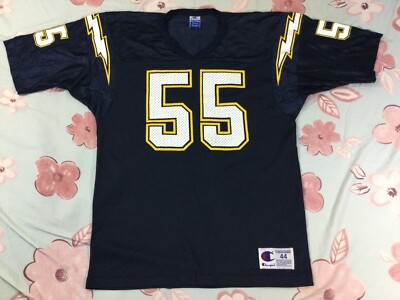 Vintage San Diego Chargers Football NFL Junior Seau #55 Champion