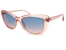 Guess Sunglasses Crystal Pink with Smoke Grey Gradient Lenses GU7774 74W