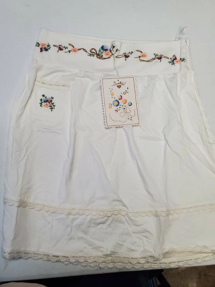 Sweetees Skirts New Lot Of 2! Pink/White - Image 2 of 4