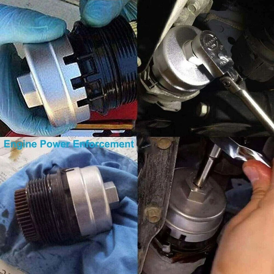 Oil Filter Housing Tool Remover Wrench for Toyota Corolla Camry Highlander Lexus — 第 2/4 张图片