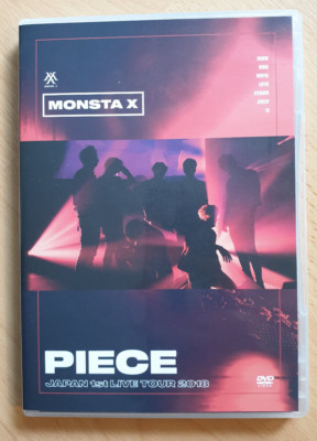 Monsta X PIECE Japan 1st Live Tour 2018 2 DVD Konzert