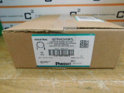 Panduit ISTPHCH1MTL Shielded Patch Cord 1 Meter BOX OF 10 NEW CSQ