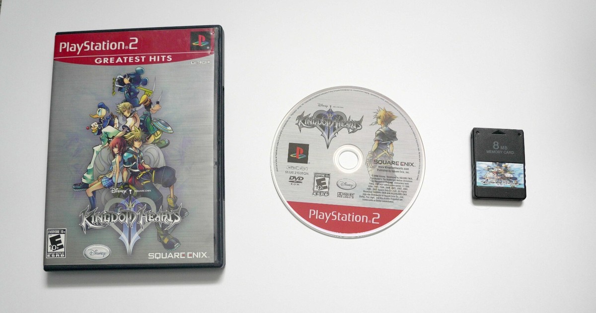 Kingdom Hearts II PS2 Unlocked 100% Completed 8MB Memory Card | eBay