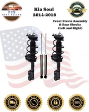 FCS Auto Parts High Quality Front Strut & Rear Shock For Kia Soul 2014-2018