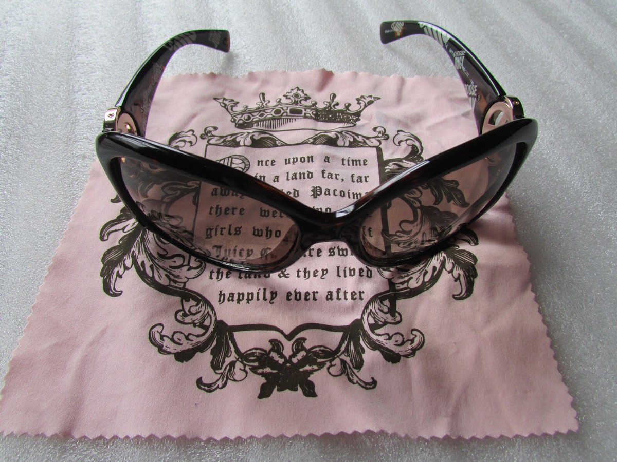 Juicy Couture Sunglasses BFF Choose Juicy Peace Brown Gold 