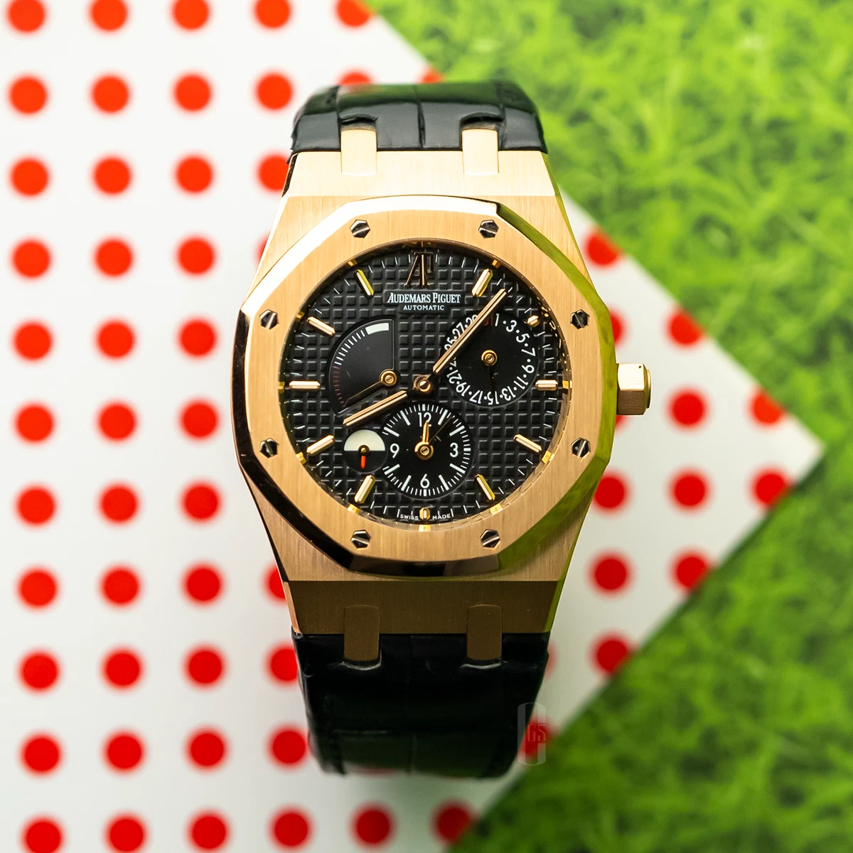 2013 Audemars Piguet Royal Oak Rose Gold Dual Time