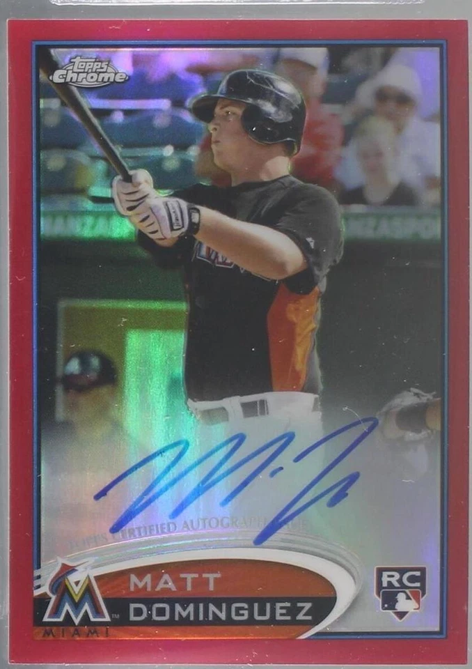 Rookie Autographs Red Refractor