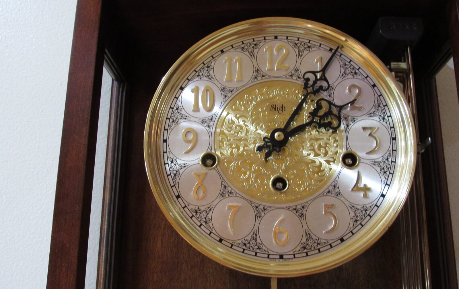 Sligh Triple Chime Three Melody Chime Wall Clock 8Day, Keywind (2) eBay