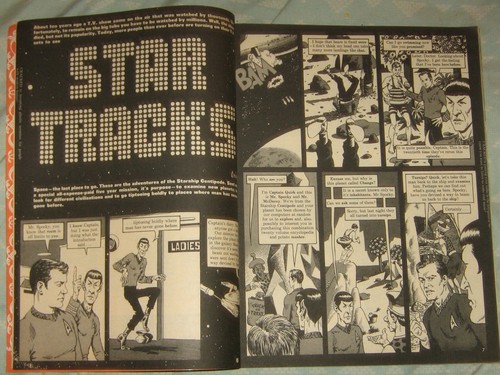 2 original star trek spoof magazines mad oc1976 & cracked sept 1975 kirk spock - Picture 7 of 8
