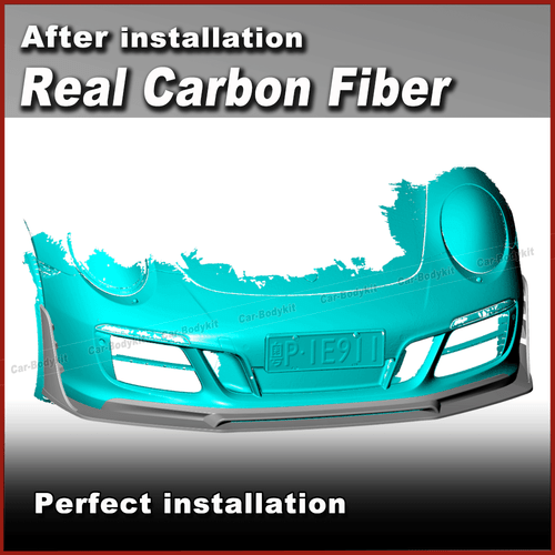 Carbon Frontlippe Front Spoiler Lippe Für Porsche 911 991 Carrera GTS 2017-2018 - Bild 2 von 11