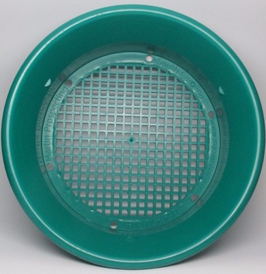 MARTIN Prospecting 14'' Sifting Gold Pan Classifier 3/8 Holes  3 Mesh