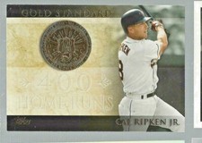 Cal Ripken Jr. 2012 Topps Gold Standard ML Baseball Inset Card # GS 29