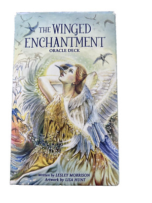 Winged Enchantment Oracle  39 Cards Deck and Book Set Cards US Games