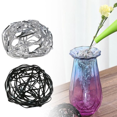 Flower Arrangement Fixing Tool Bird Nest Flower Branch Fix Mesh Grid Divider OY