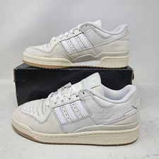 Men's Adidas Forum 84 Low ADV Comfy Casual Shoes / Chalk White / FY7998 / Size 8