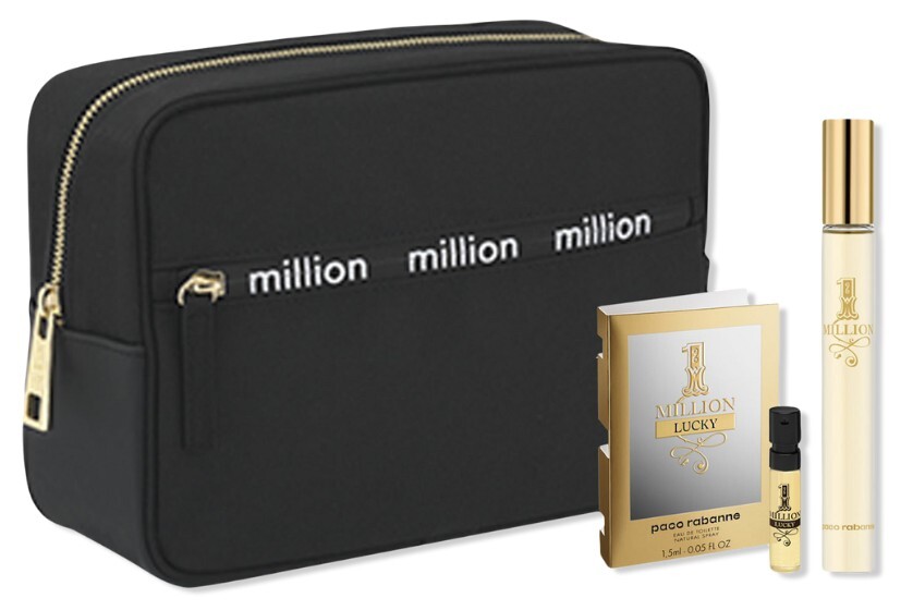 Paco Rabanne Million Eau De Toilette Travel Set With Toiletries - Main Image