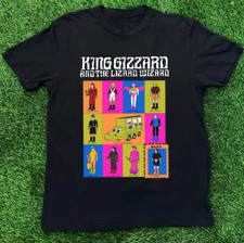 NEW King Gizzard  The Lizard Wizard Black All Size S-5XL Shirt