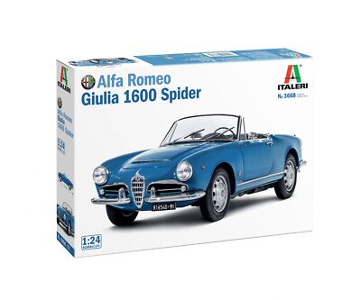ITALERI 1:24 Alfa Romeo Guilia 1600 Spider Modellbausatz 510003668