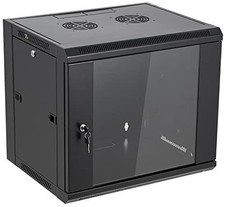 9U Wall Mount Server Cabinet 19" Network Rack Locking Door