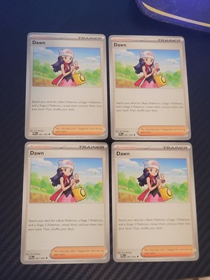 Dawn - 087/094 - Phantasmal Flames - Playset x4