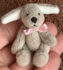 Miniature Jtd 2  Plush Tan Fur Bear Artist Artisan Sweet Puppy Dog Buy Now 