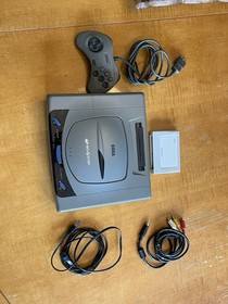 Japanese Sega Saturn In Box With SAROO ODE 64GB SD.  Great for new Saturn Fans!