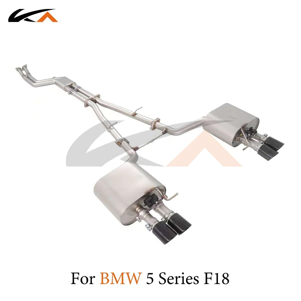 Задняя часть выхлопной системы KA для BMW 5 серии F18 стальная - Изображение 3 из 4