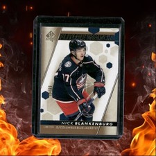 2022-23 SP Authentic Nick Blankenburg Future Watch Limited Gold Rookie 71/99