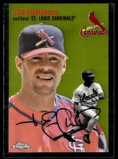 2023 Topps Chrome Platinum Anniversary Jim Edmonds St. Louis Cardinals #132