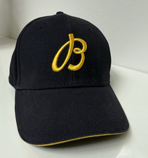 Original BREITLING Cap   Blau Leder   Neu & u...